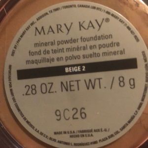 Mineral powder foundation